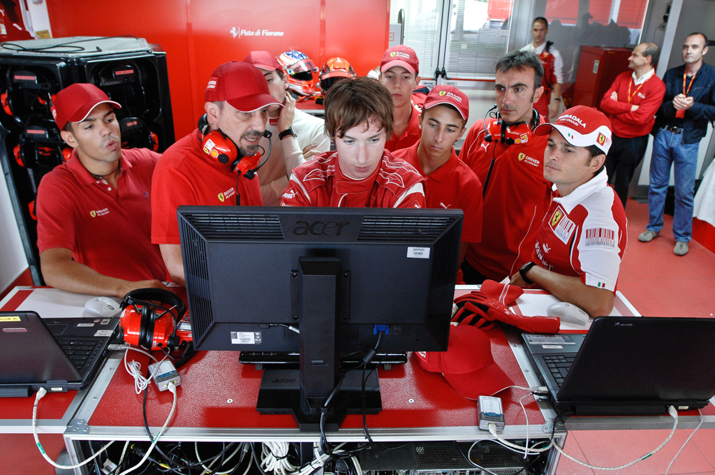 Ferrari Drivers Academy Condé Nast
